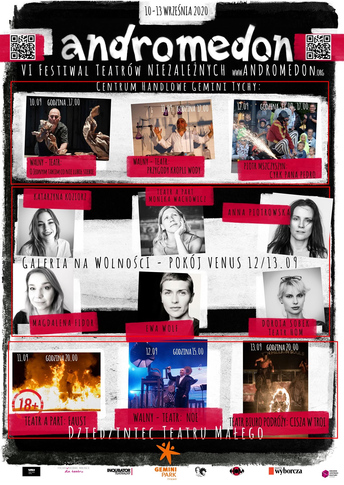 Plakat VI Edycji Festiwalu Andromedon