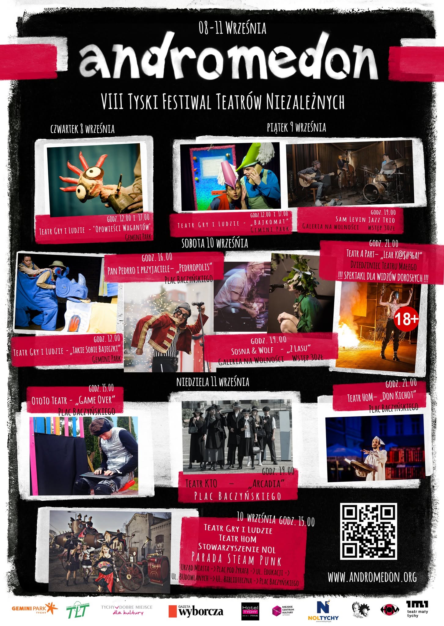 Plakat VIII Edycji Festiwalu Andromedon
